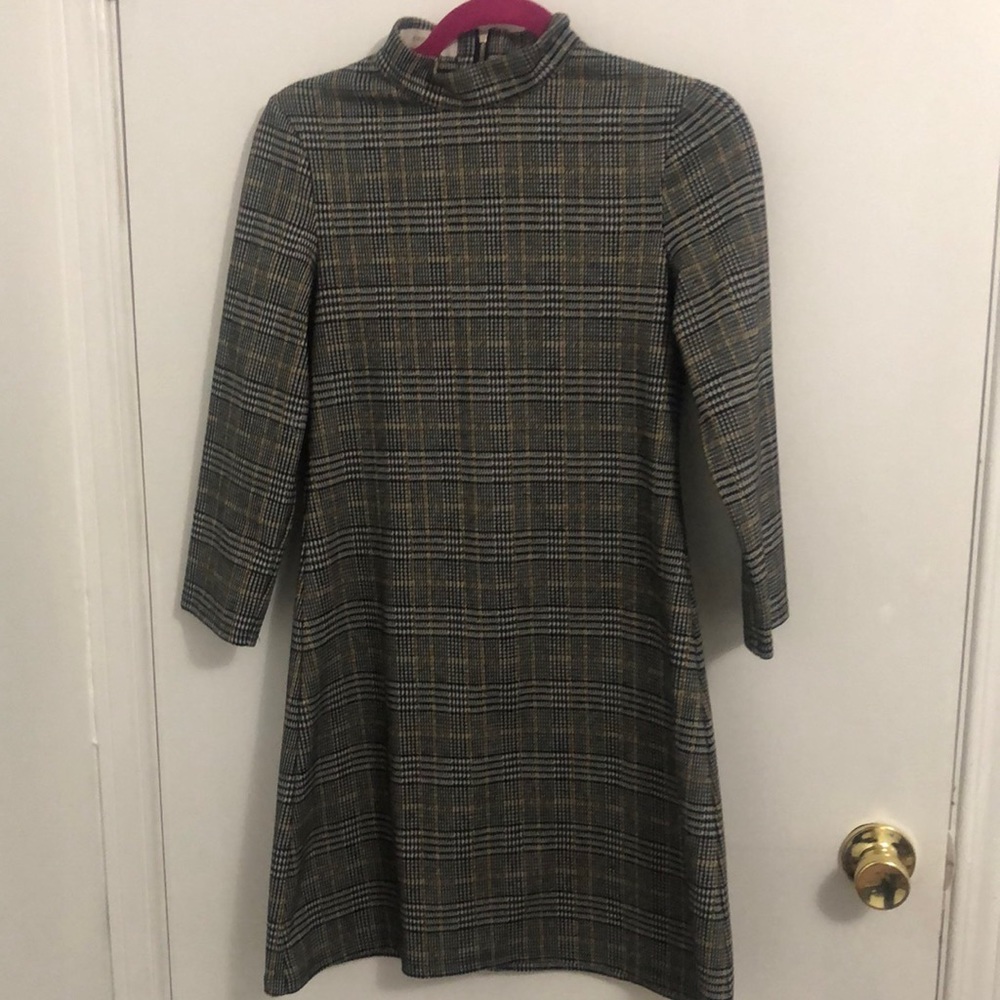Mock Neck Dress